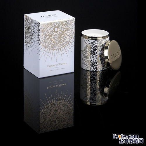 香氛與視覺的交響 大氣創意香薰蠟燭的包裝與網站設計美學